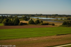@imago1501.de     /     Blick vom östlichen Ortsrand aus 23m Höhe auf die Elbe