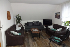 Wohnzimmer-Sofa-Ecke